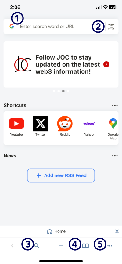 Introduction to the user interface