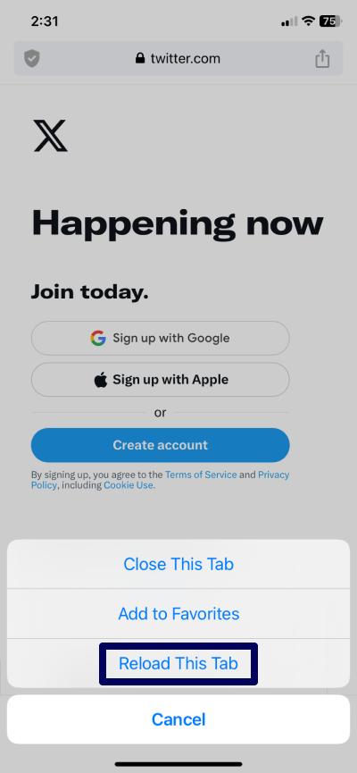 Reload This Tab